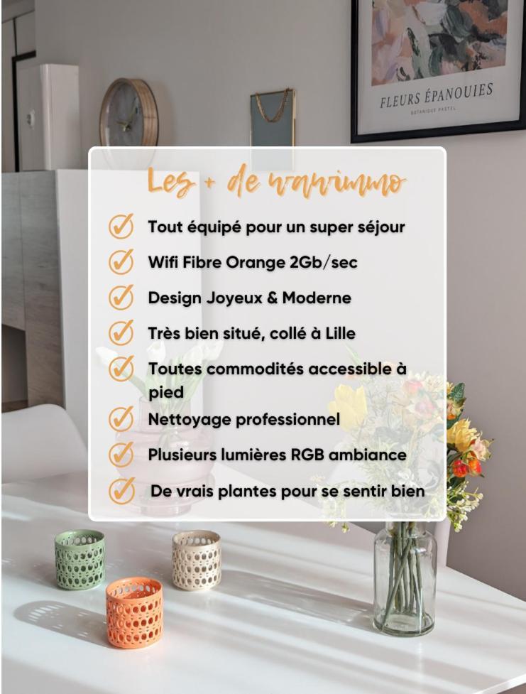 ラ・マドレーヌLe Design *Vieux Lille*Parking Gratuit*Fibreアパートメント エクステリア 写真